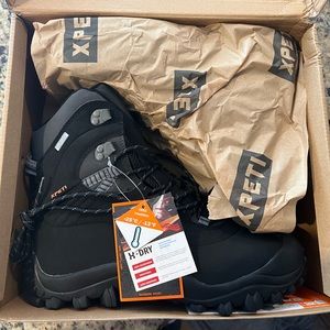 XPETI Mens Thermator Mid-Rise Waterproof Hiking Trekking Insulated Outdoor Boots